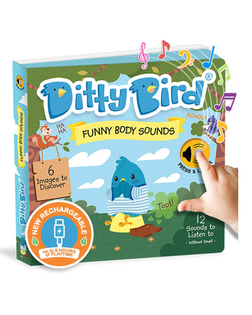 Funny Body Sounds Board Book