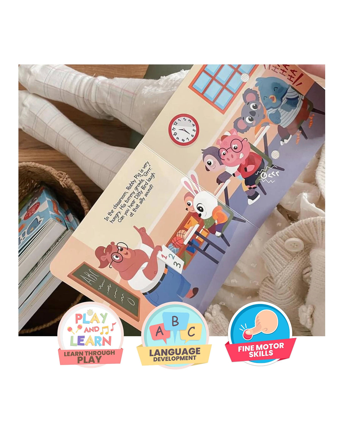 Funny Body Sounds Board Book