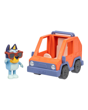 Bluey Basic Vehicle and Figure - Assorted