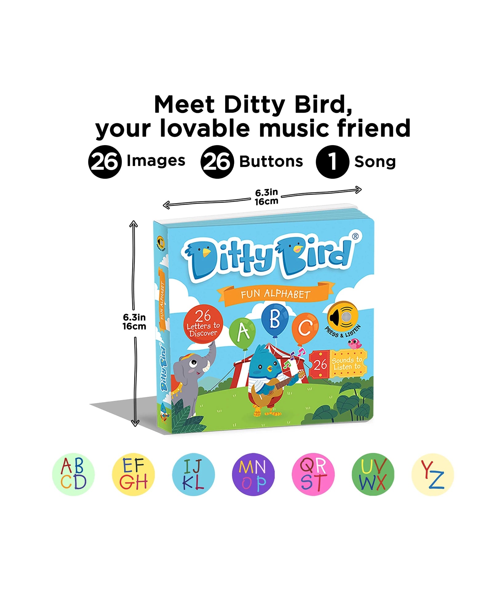 Fun Alphabet Board Book