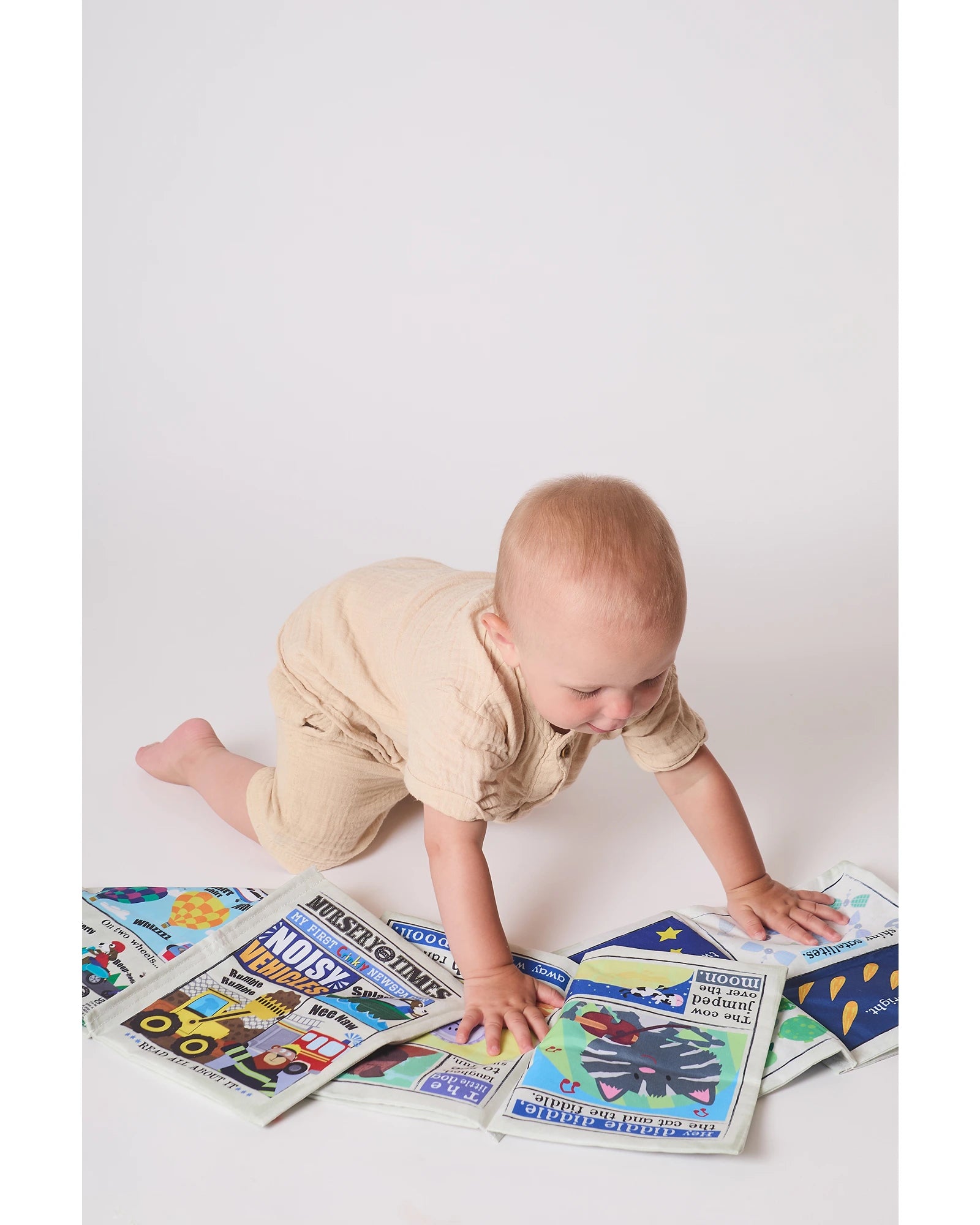 Jo & Nic'S Crinkly Cloth Books - Nursery Rhymes 1