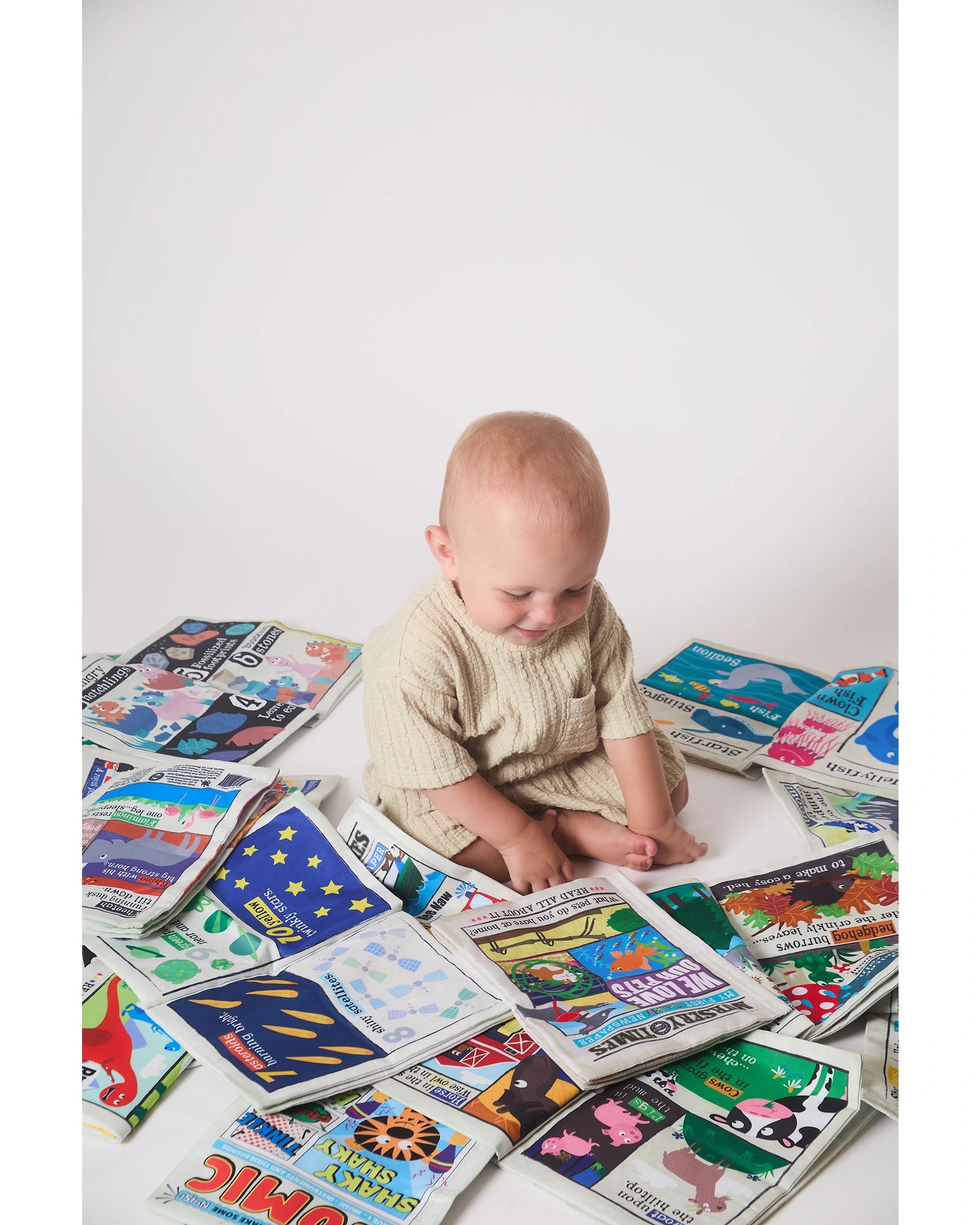 Jo & Nic'S Crinkly Cloth Books - Aussie Animals