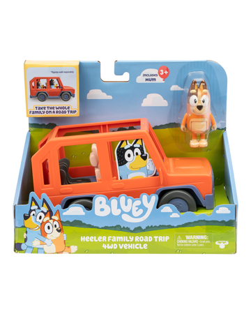 Bluey S11 Heeler Family Road Trip 4Wd Vehicle