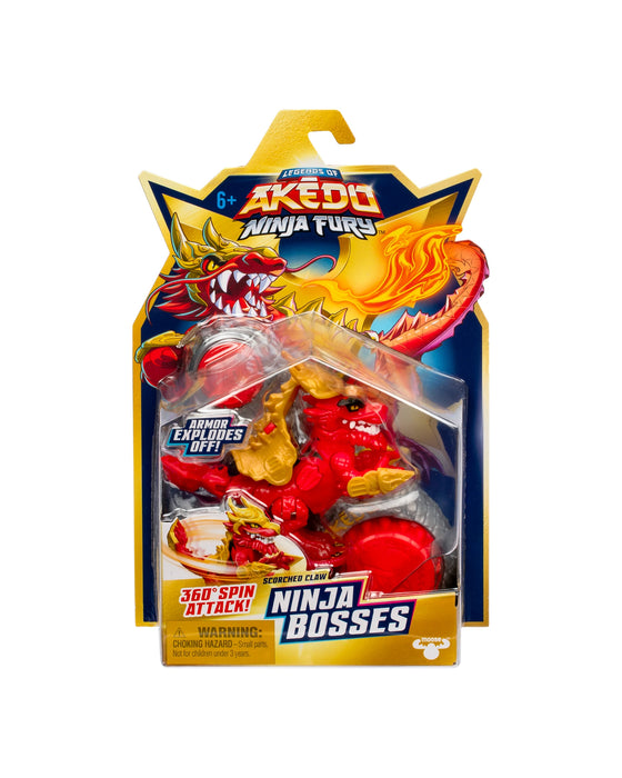 Akedo S7 W1 Ninja Fury Mega Ninja Bosses Single Pack - Assorted