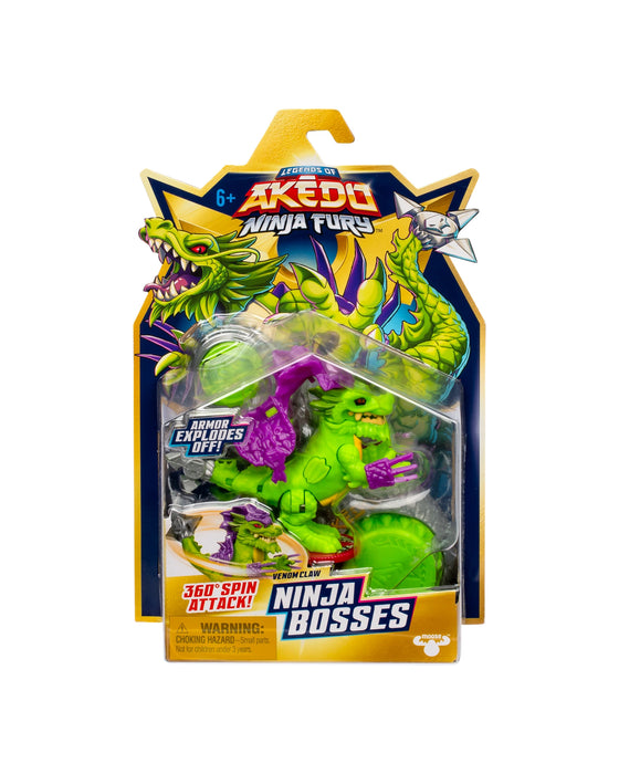 Akedo S7 W1 Ninja Fury Mega Ninja Bosses Single Pack - Assorted