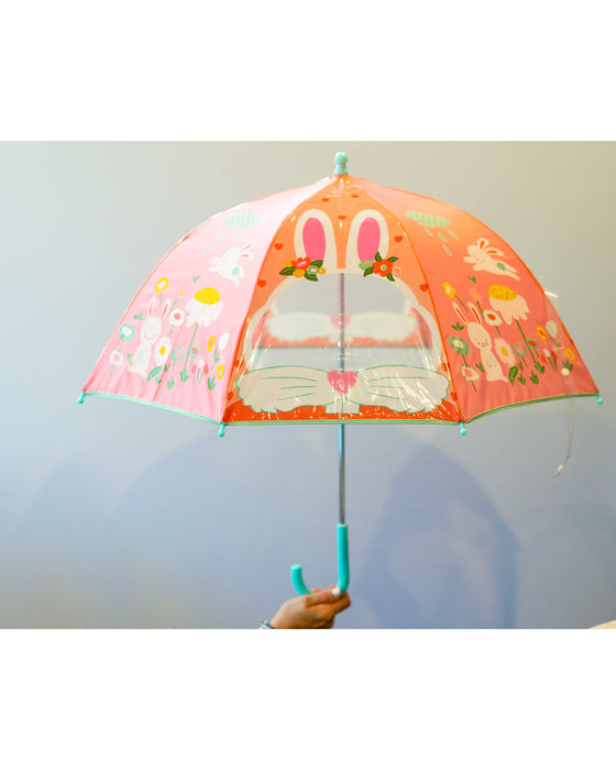 Gift Junction Colour Changing Dome Umbrella Bunnies
