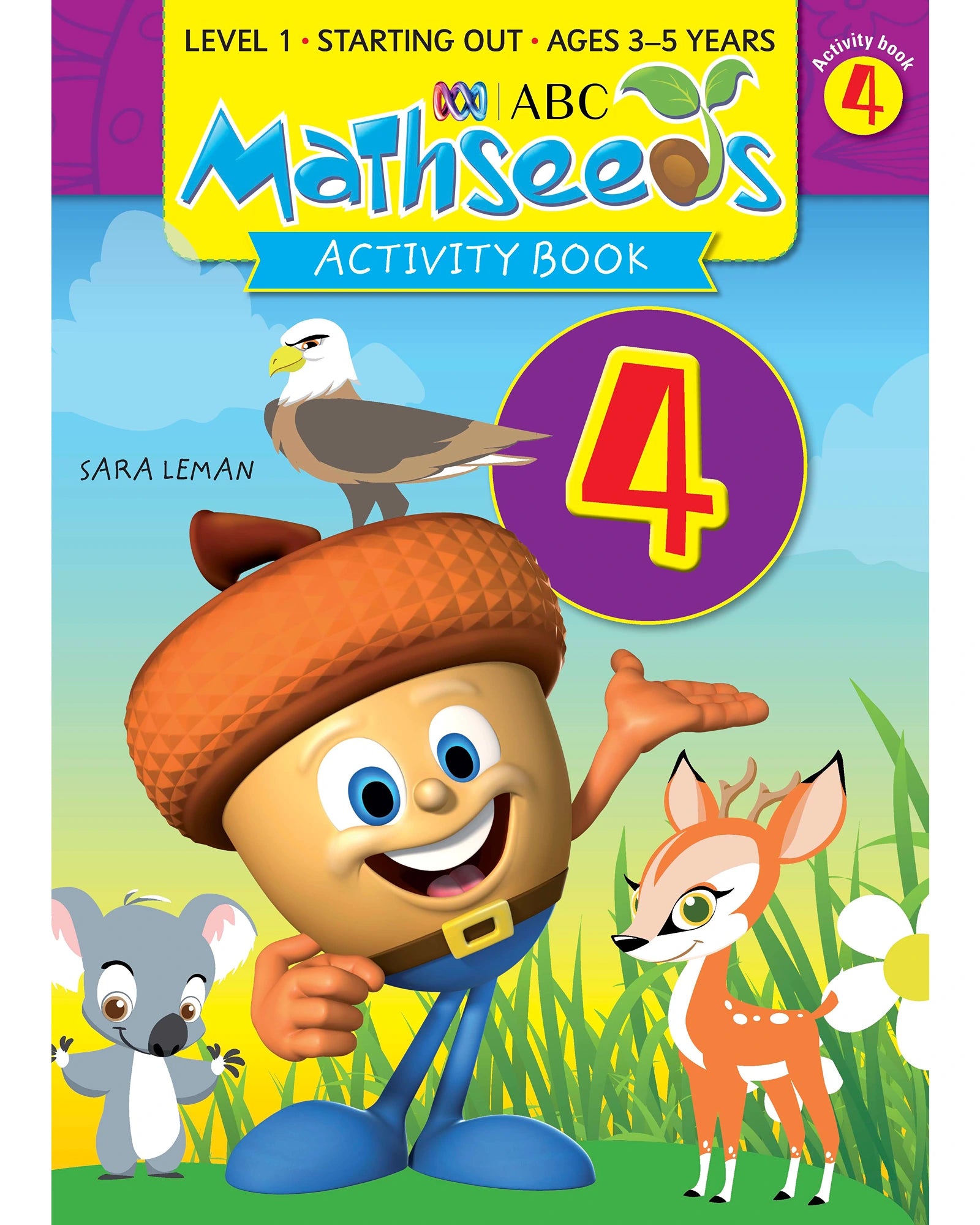 ABC Mathseeds Activity Book 4 Level 1