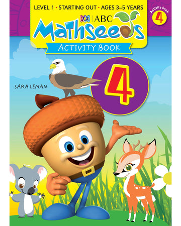 ABC Mathseeds Activity Book 4 Level 1