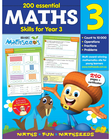 ABC Mathseeds Year 3 Workbook