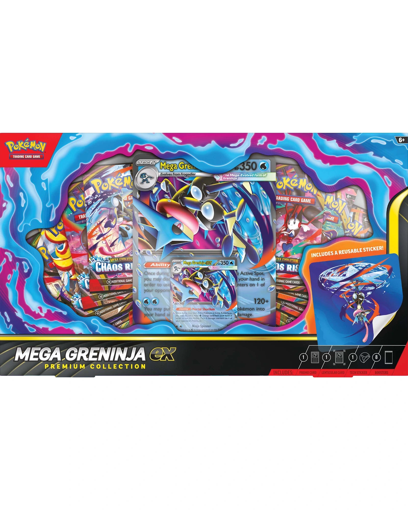 Pokémon TCG Mega Greninja ex Premium Collection