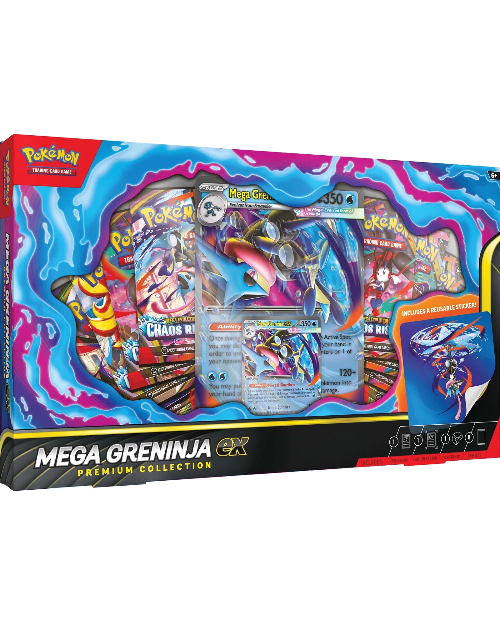Pokémon TCG Mega Greninja ex Premium Collection