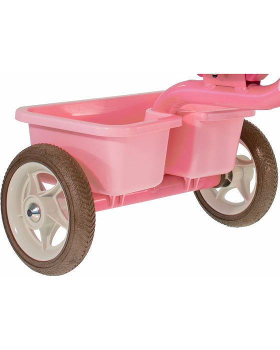 Italtrike 10" Transporter Trike Rose Garden Pink