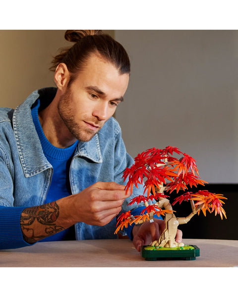 lego bonsai tree australia 10348 Japanese Red Maple Bonsai Tree – Kidstuff