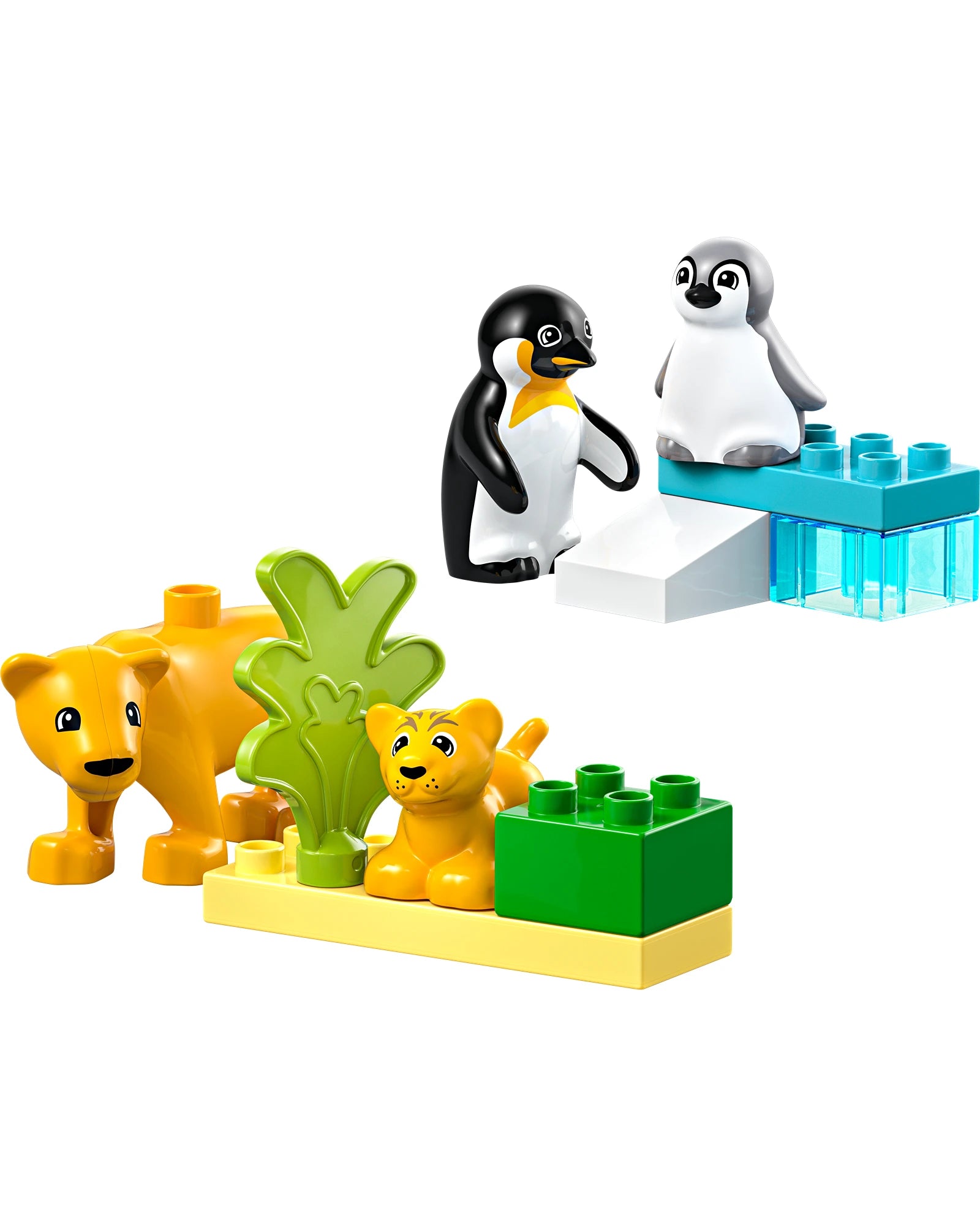 10442 Wild Animal Families Penguins & Lions