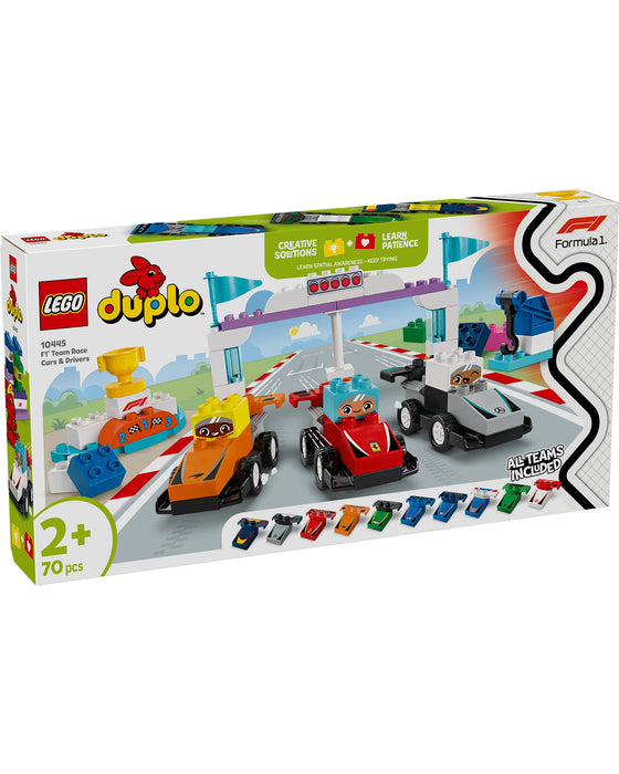 10445 F1 Team Race Cars & Drivers