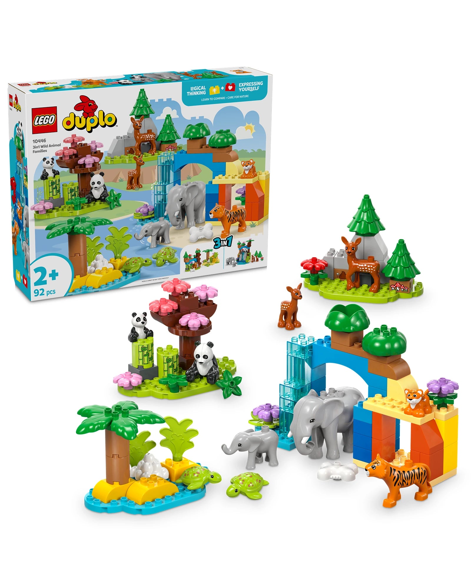 10446 3in1 Wild Animal Families