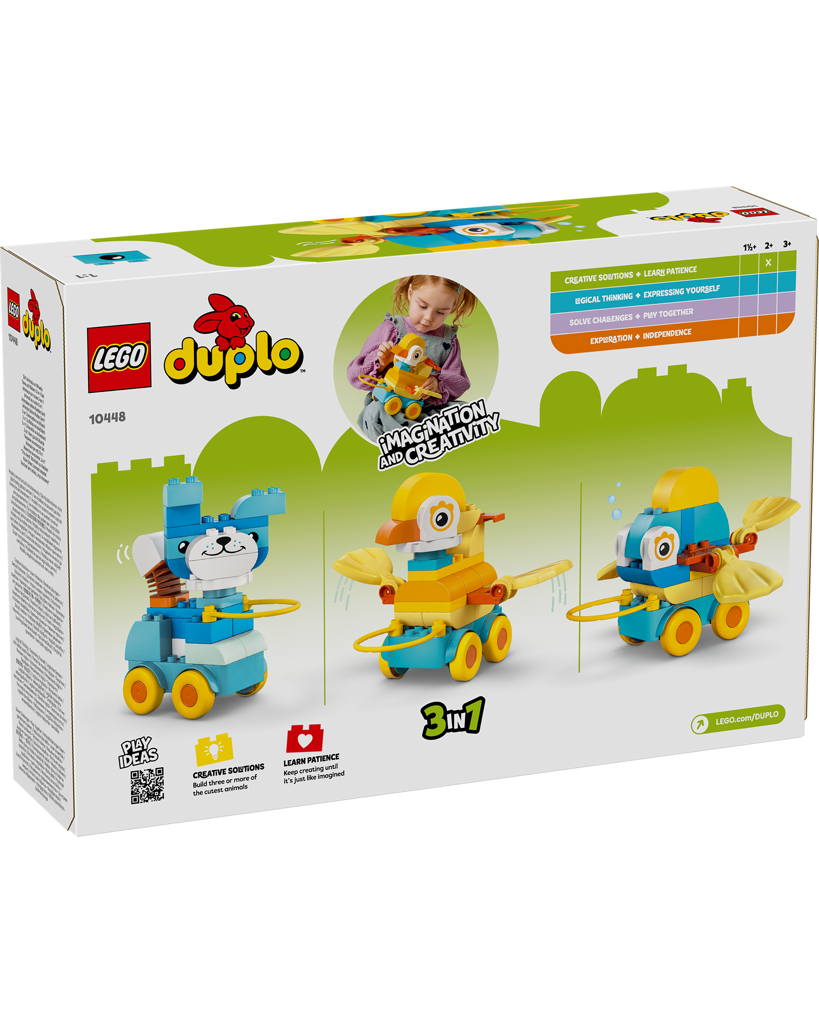 10448 3in1 Animals on Wheels