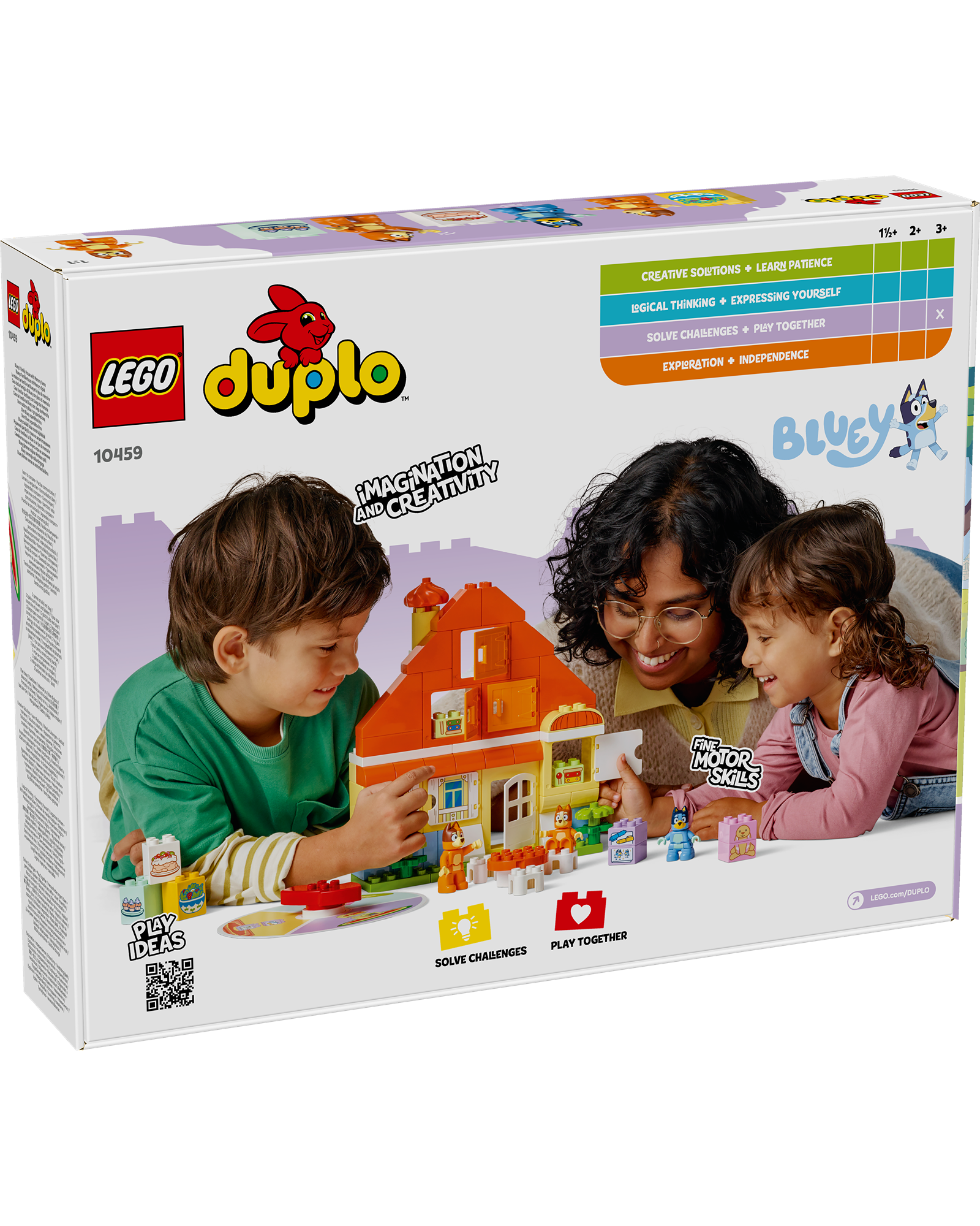 10459 Bluey's Family House with Memory Game