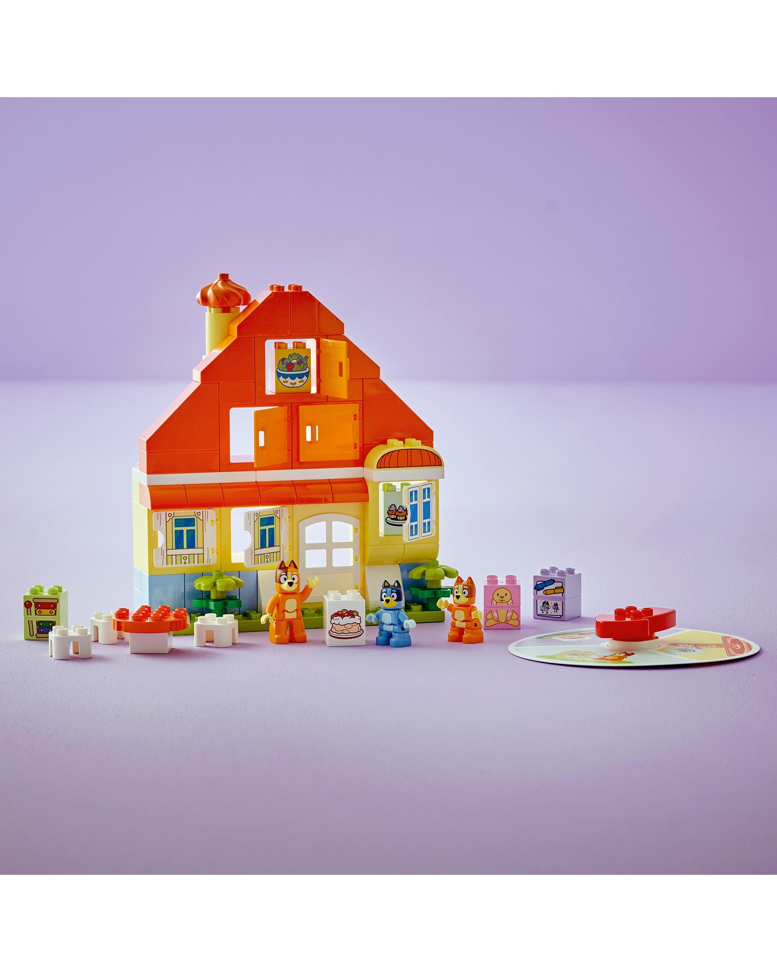 10459 Bluey's Family House with Memory Game