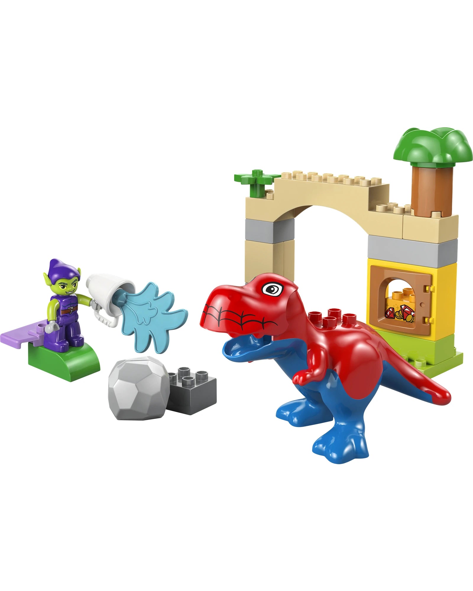 10463 Dinosaur Spidey-Rex vs. Green Goblin