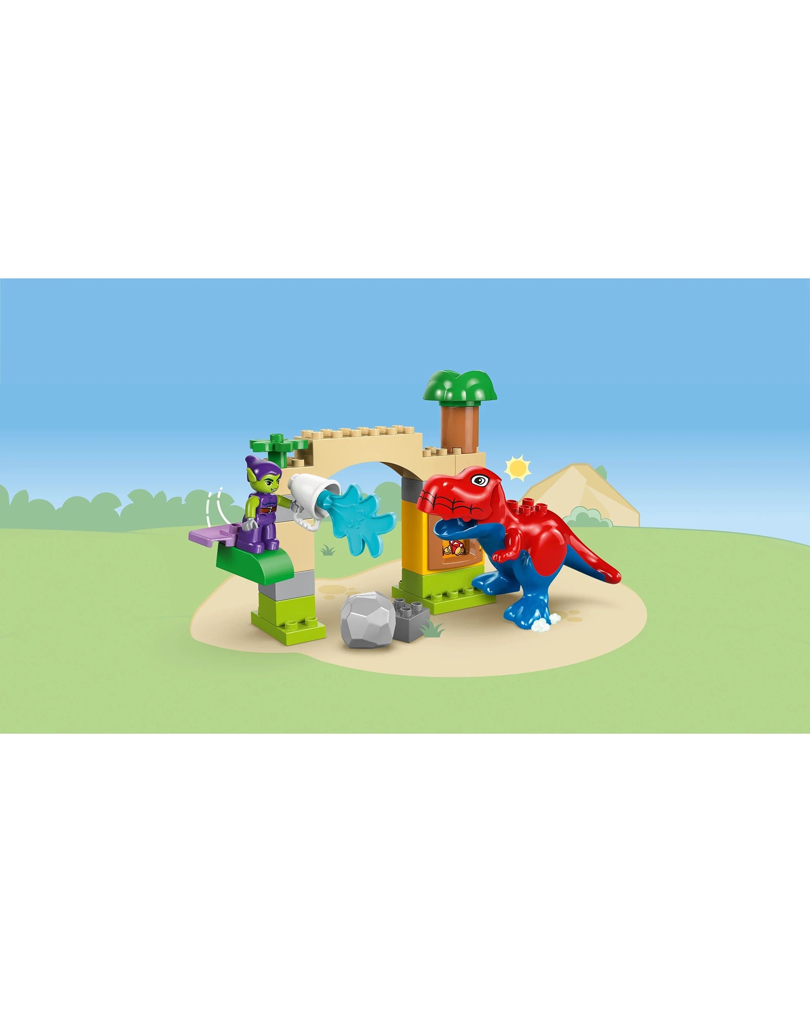 10463 Dinosaur Spidey-Rex vs. Green Goblin