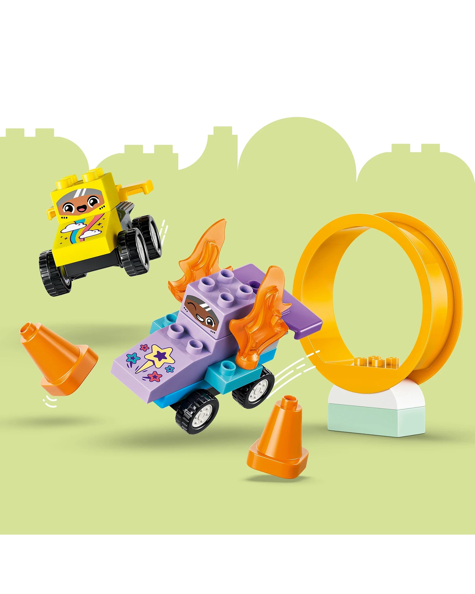 10478 3 in 1 Creative Ramps with Vehicles