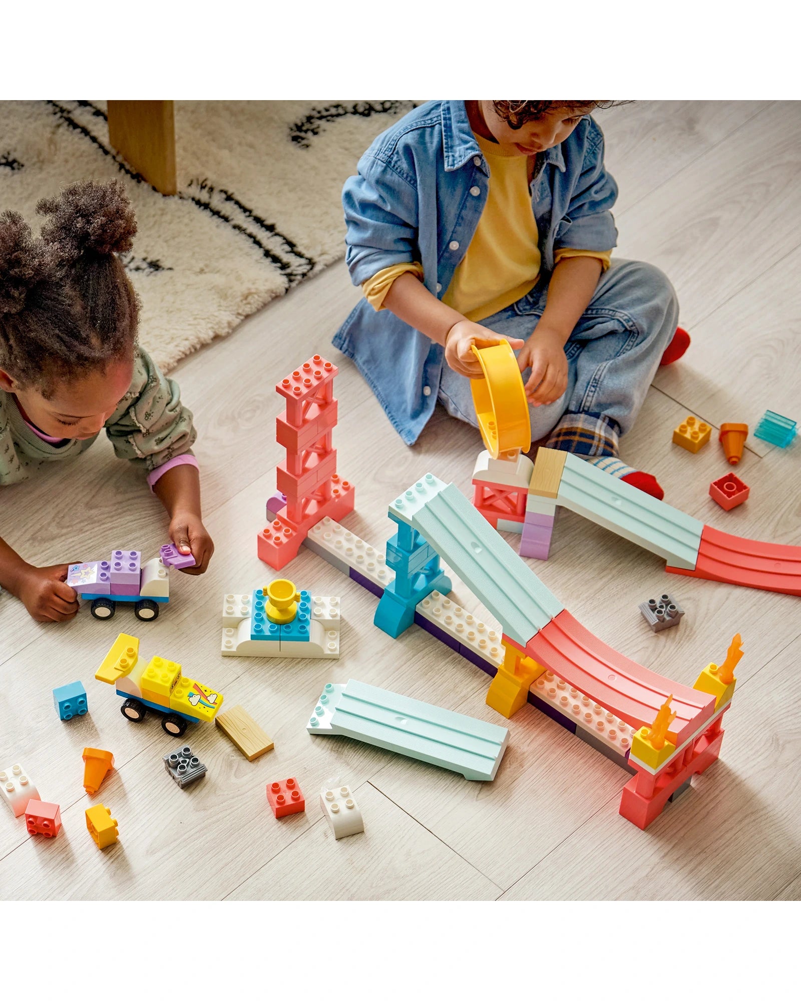 10478 3 in 1 Creative Ramps with Vehicles
