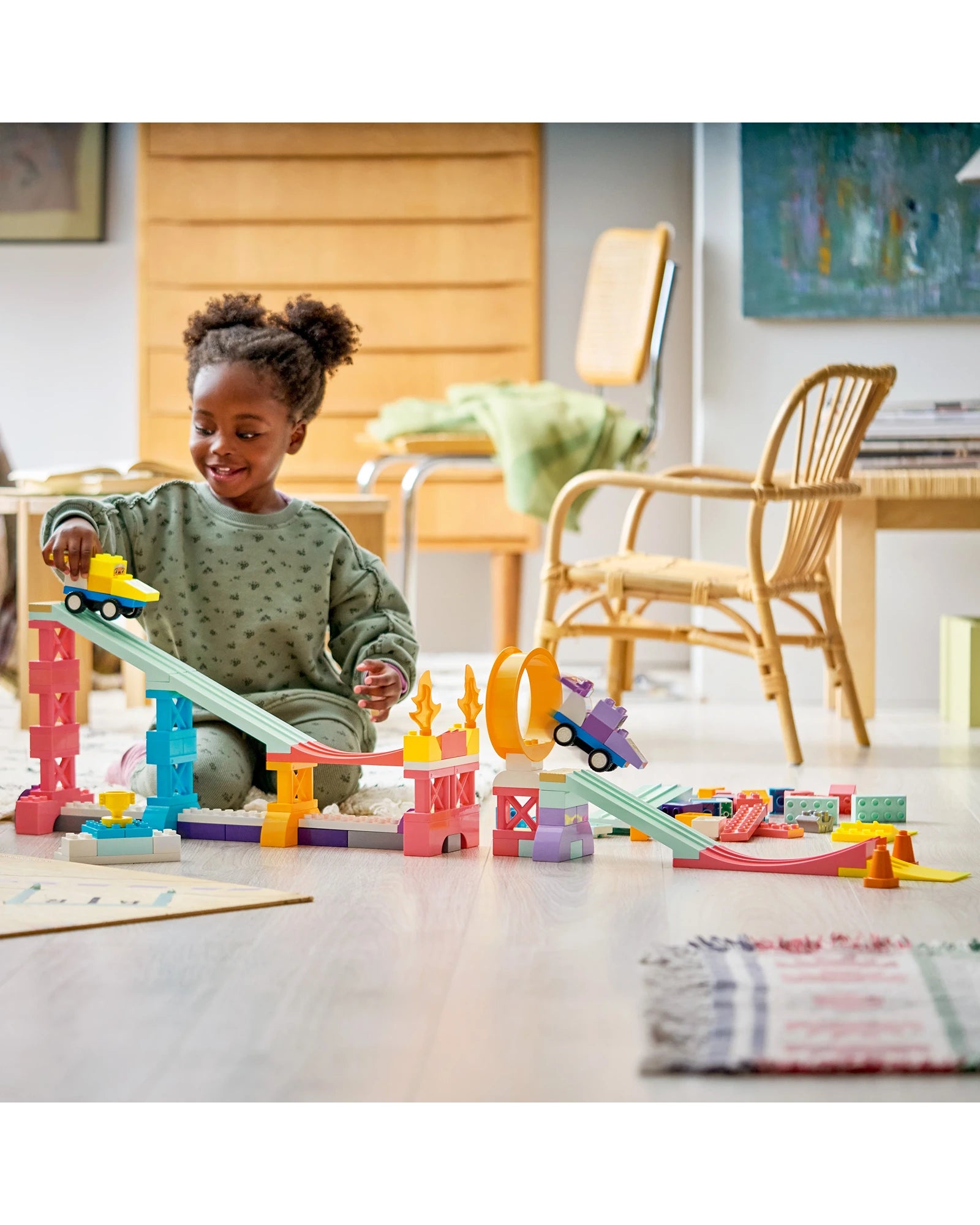 10478 3 in 1 Creative Ramps with Vehicles