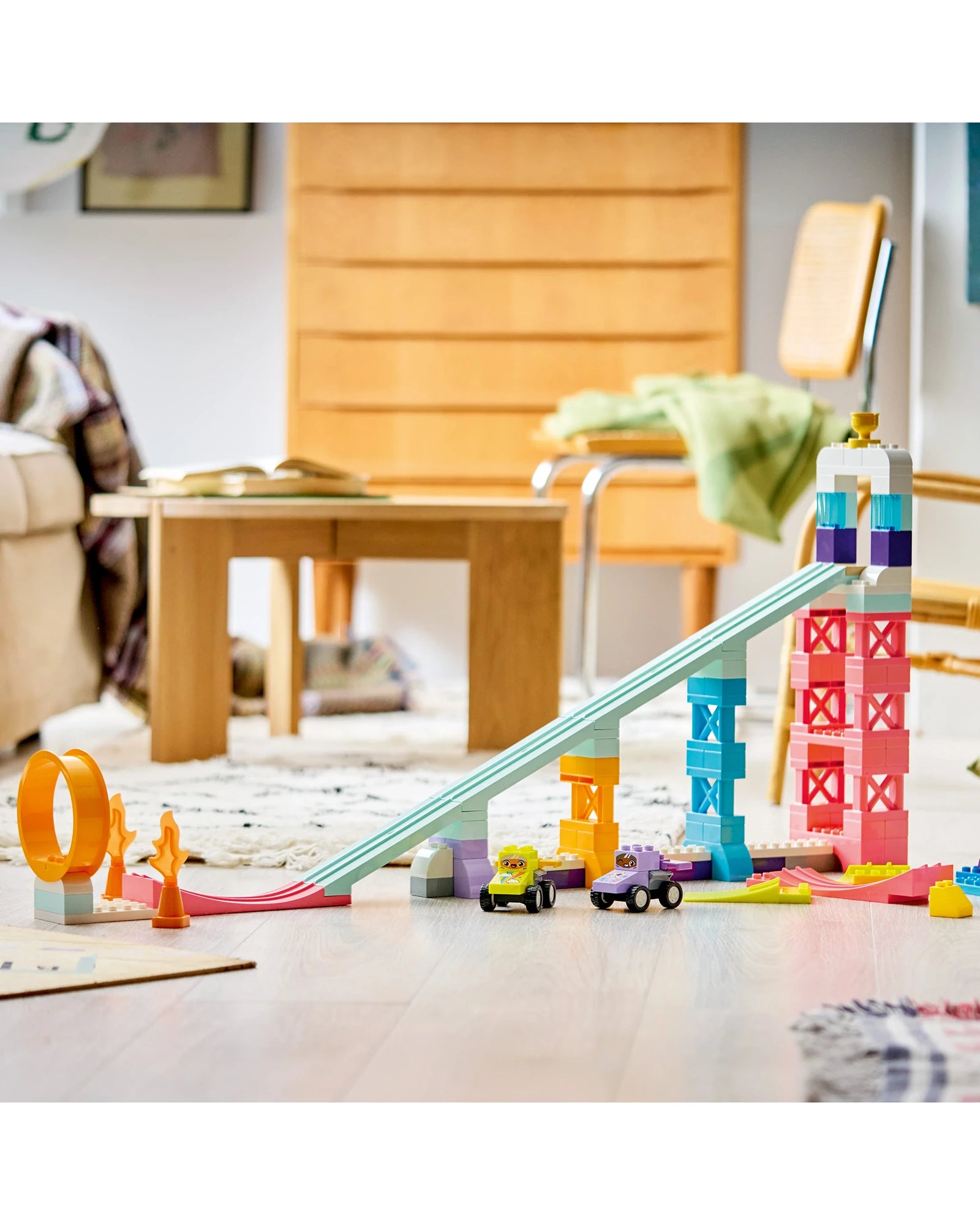 10478 3 in 1 Creative Ramps with Vehicles