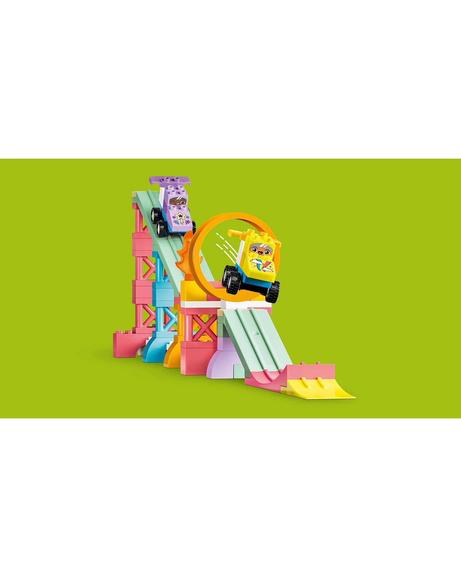 10478 3 in 1 Creative Ramps with Vehicles