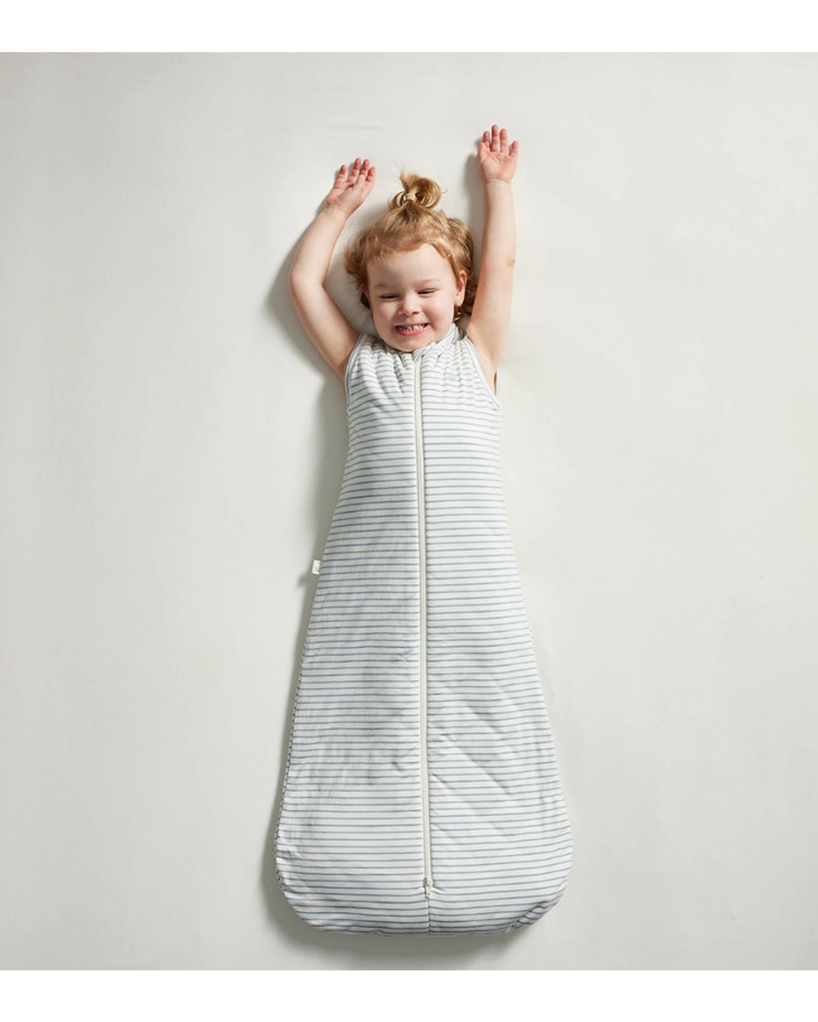 Grow Kindly 2.5 TOG Sleeping Bag - Dusk Blue Stripe