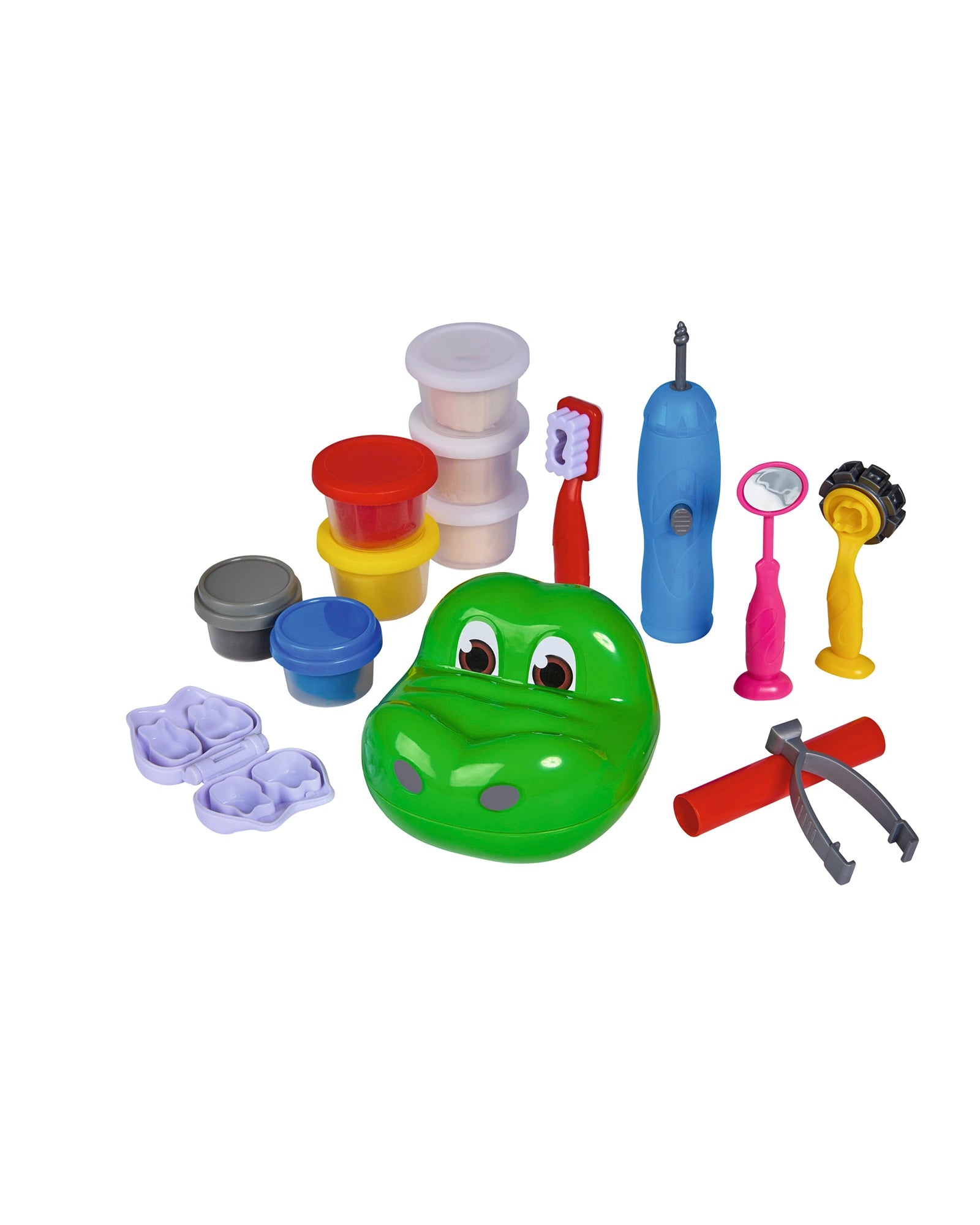 Icando Crocodile Dentist Dough Playset