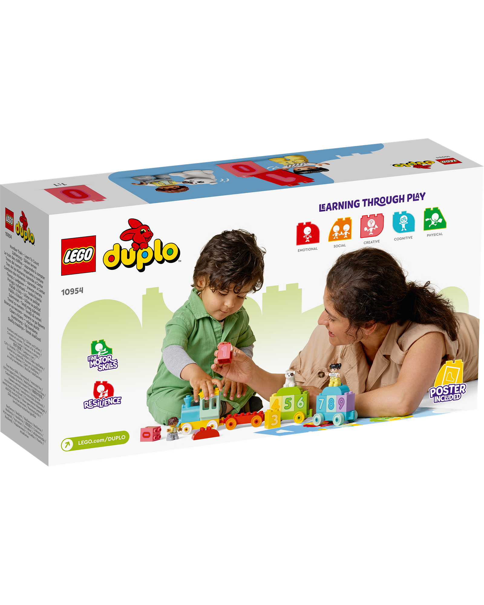 10954 Number Train Learn To Count