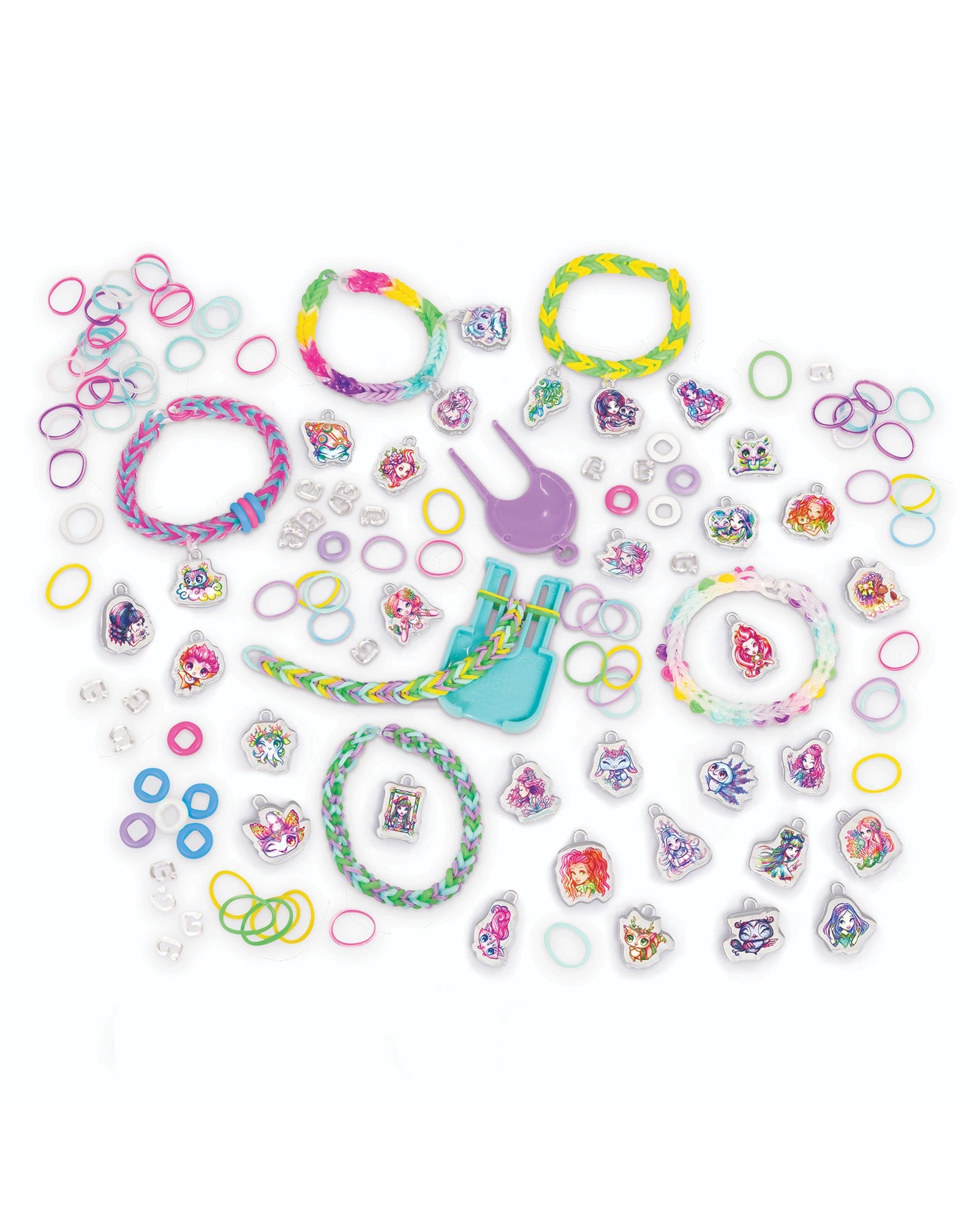 Rainbow Loom - Charm Bracelet Set