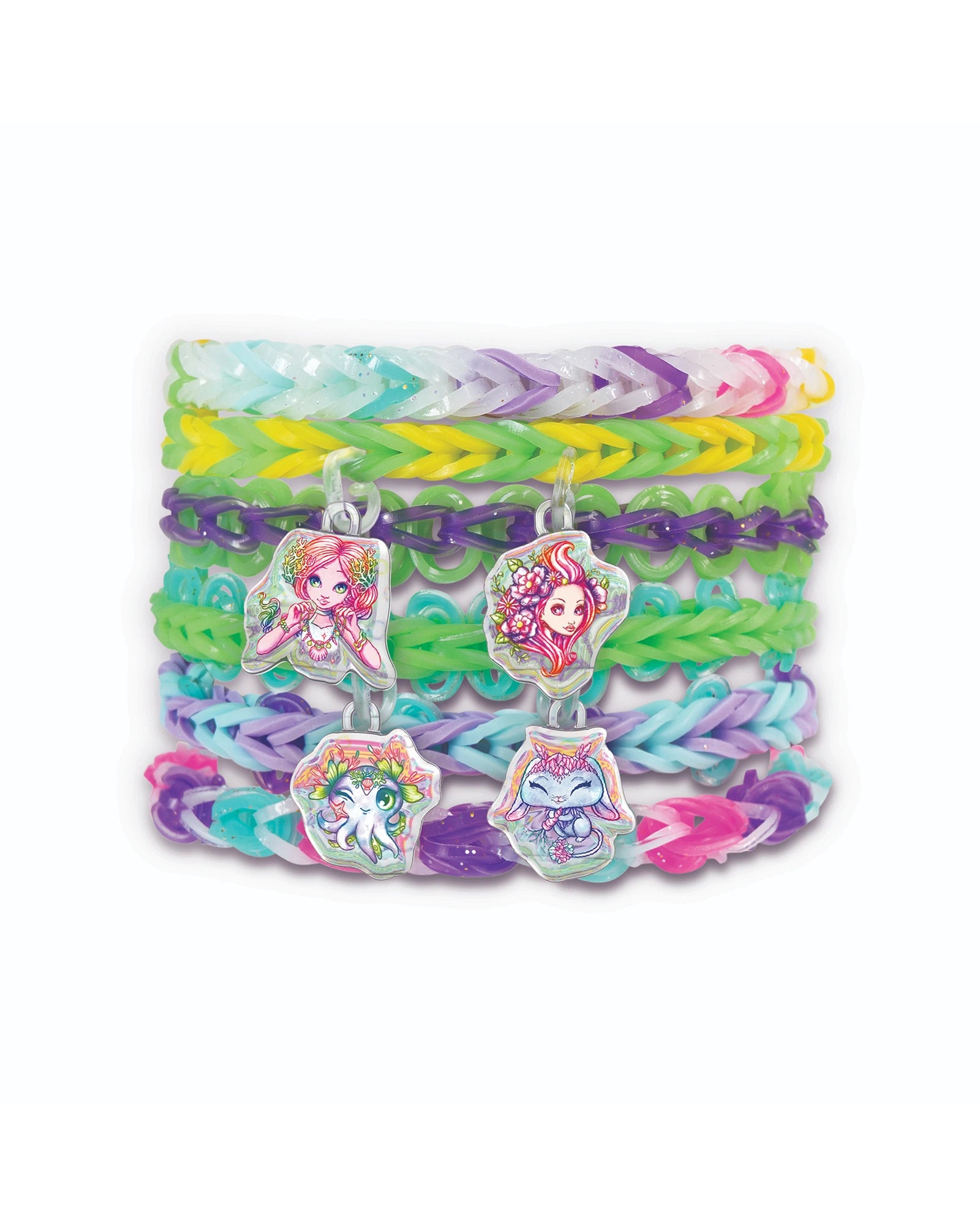 Rainbow Loom - Charm Bracelet Set