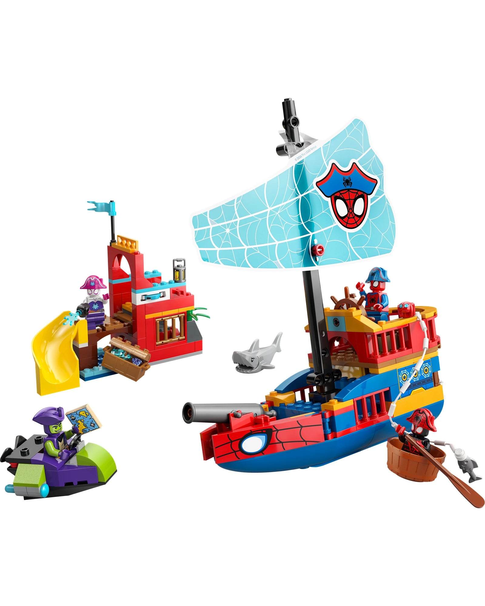 11208 Team Spidey Pirate Ship