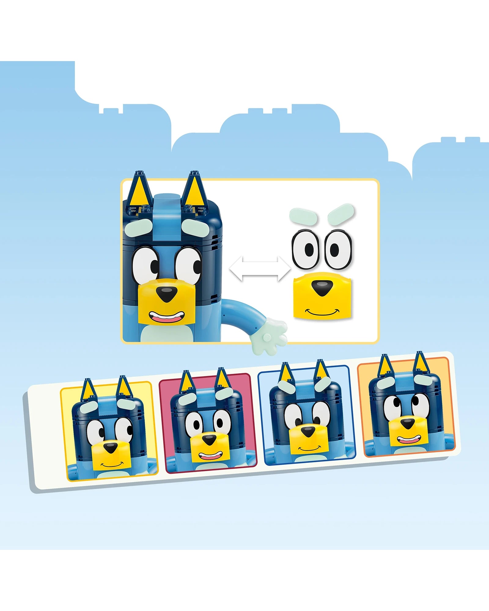 11217 Brick-Built Bluey Family