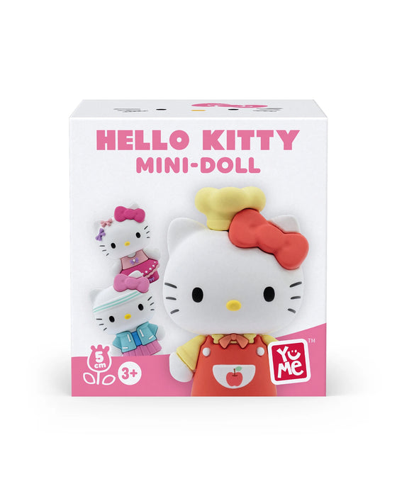HELLO KITTY - YuMe 5cm Mini Doll Figurine Collection PDQ - Cute Outfit Series - Assorted