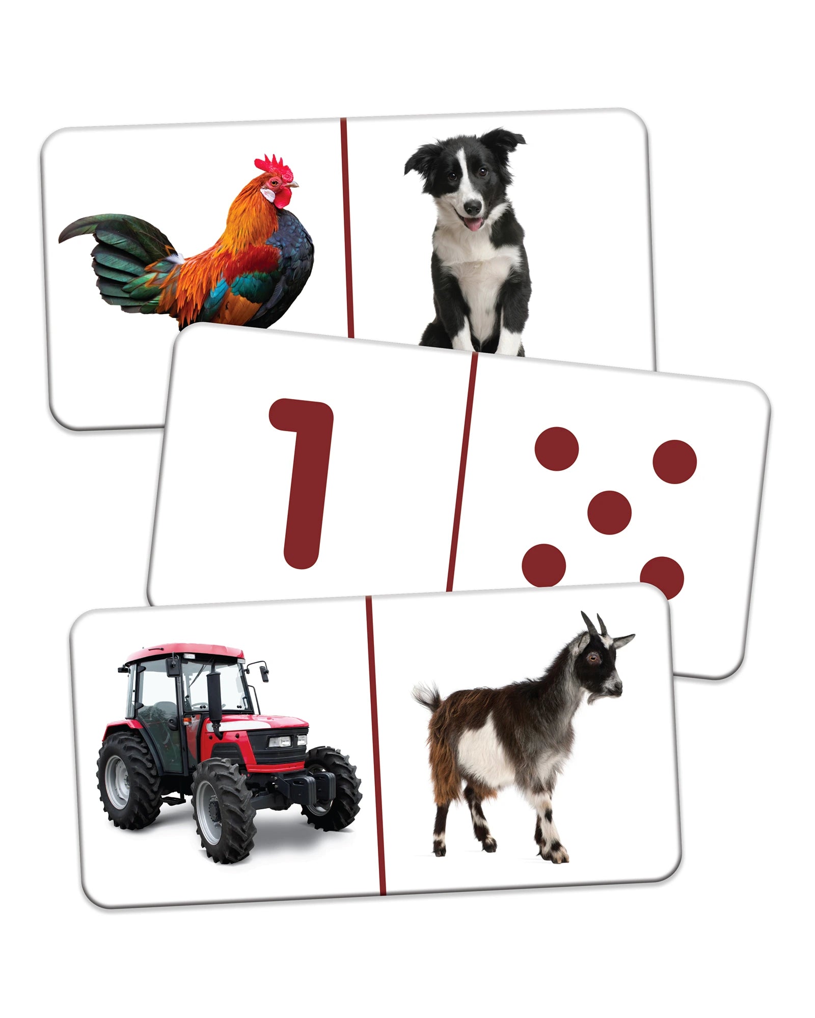 The Learning Journey Match It Dominoes Farminoes