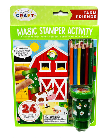 Magic Stamper Activity - Animal Farm