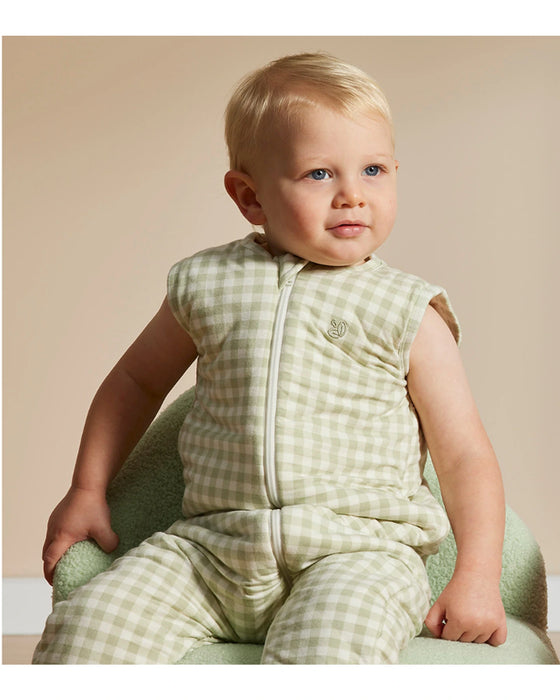 Grow Kindly 2.5 TOG Sleep Suit - Gumleaf Gingham