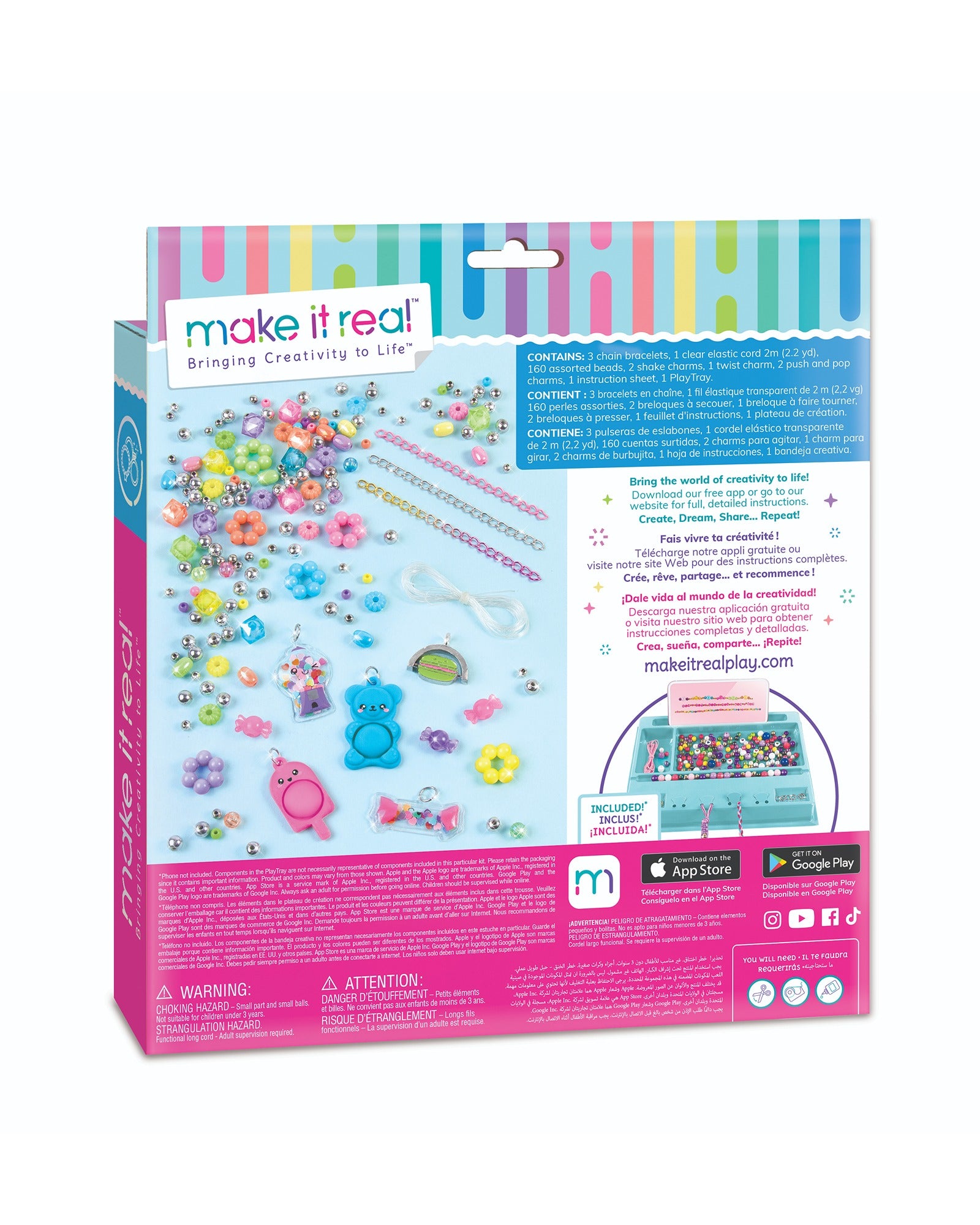 Pop! Shake! Twist! DIY Bracelet Kit