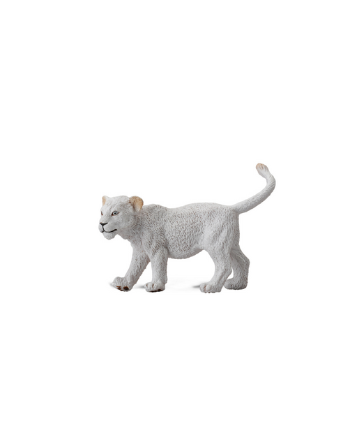 Collecta White Lion Cub Walking Small