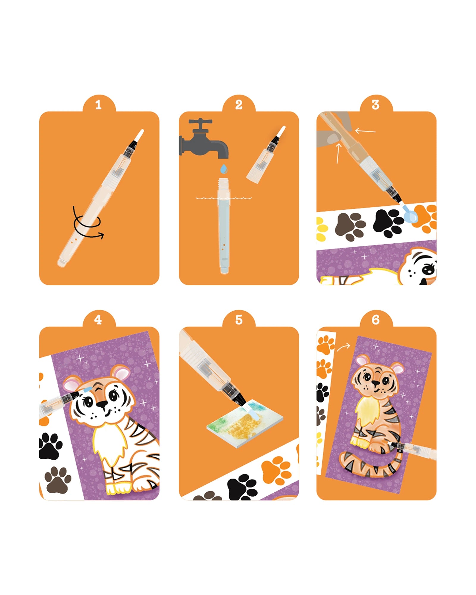 Paint A Picture - Wild Animals