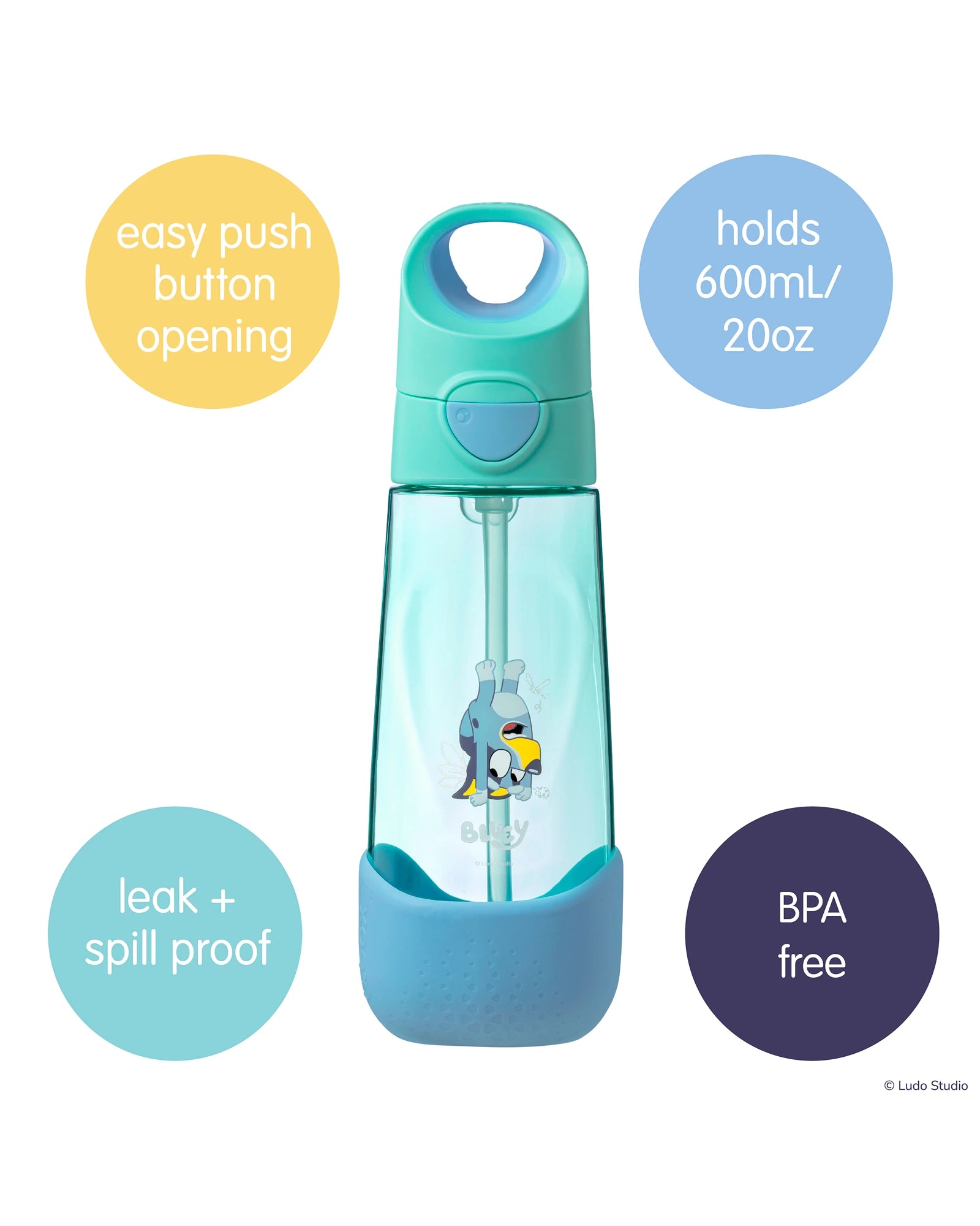 Bluey by b.box - playtime 600mL Tritan™ drink bottle