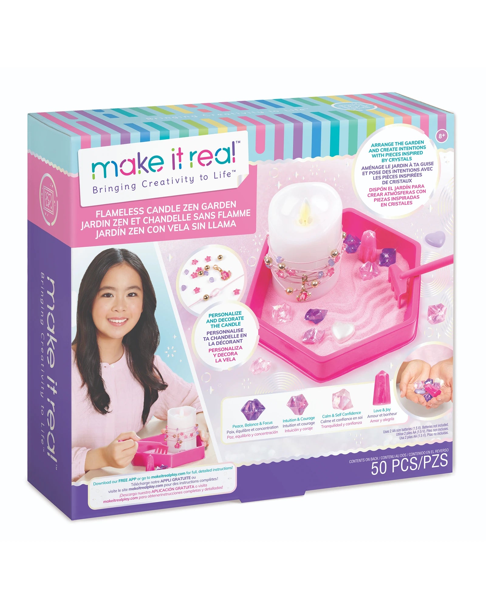 Make It Real Flameless Candle Decor Kit