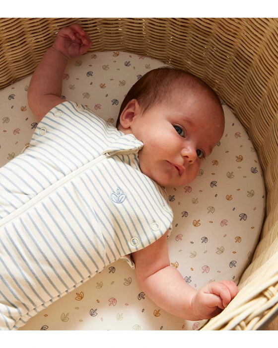 Grow Kindly 2.5 TOG Swaddle Sleeping Bag - Dusk Blue Stripe