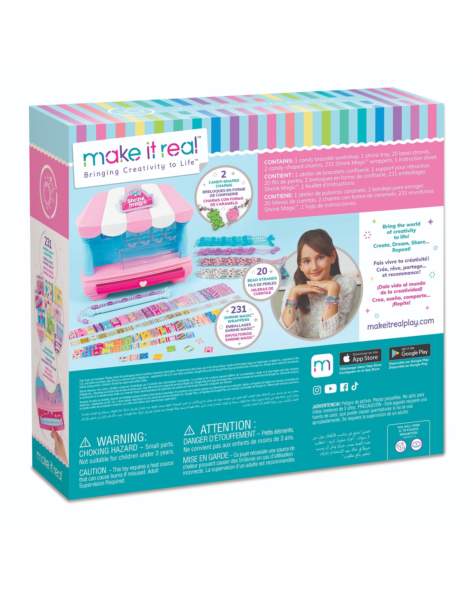 Shrink Magic Candy Shop Bracelet Kit