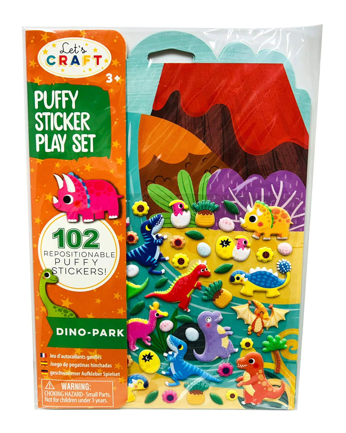 Puffy Sticker Play Set -Dino Park