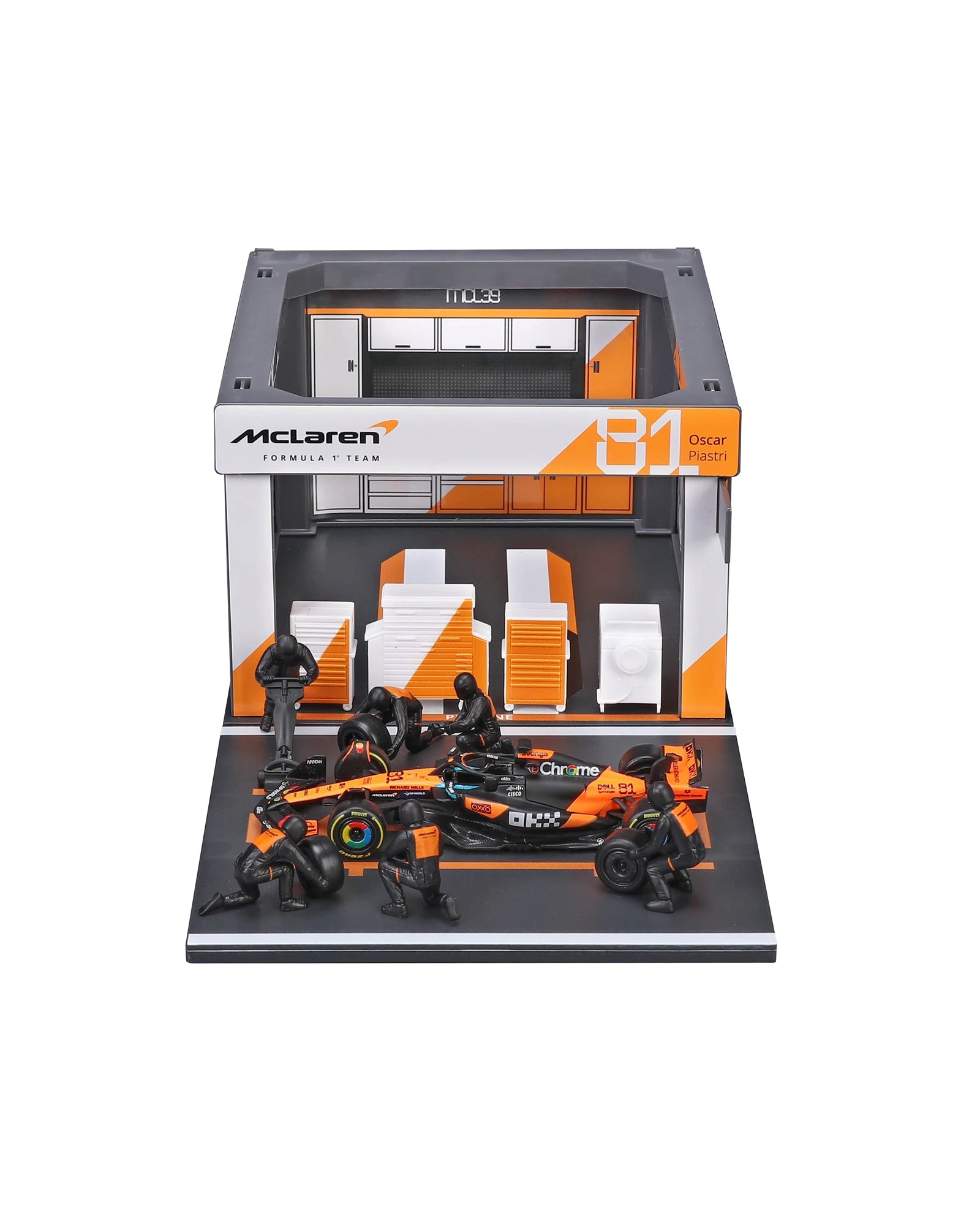 Pitt Pass 1/43 Race - McLaren MCL39 (2025) (W/Out Helmet) #81 Piastri